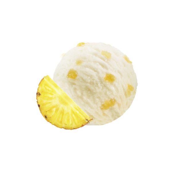 Ananas Glacé in Ananas Schale